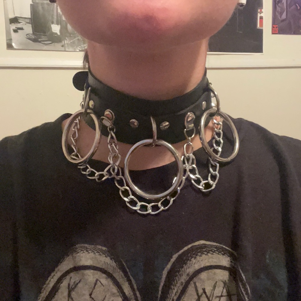 Goth Chain Choker